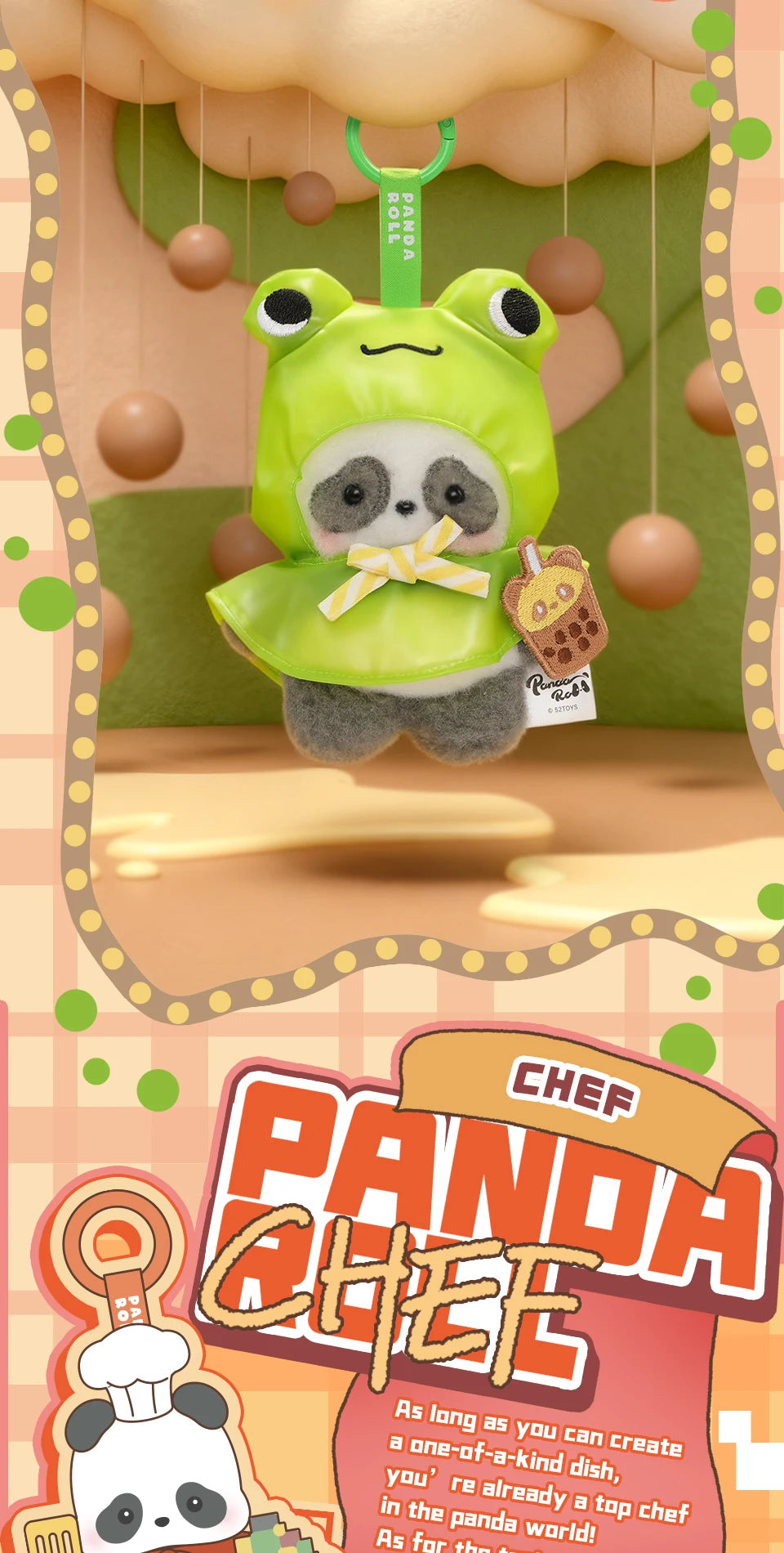 52TOYS Panda Roll Happy Weekend Series Blind Box Plush Collectible