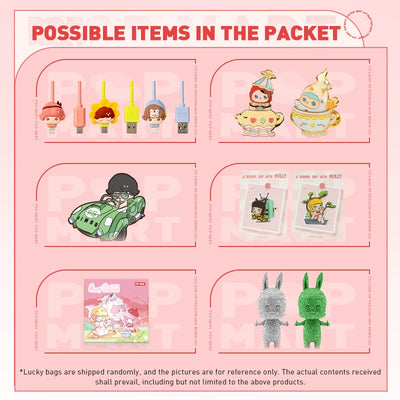 POP MART Welcome Packet – Mixed Blind Box Collectibles Bundle