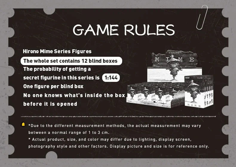 POP MART Hirono Mime Series Blind Box Figures (Pre-Order)