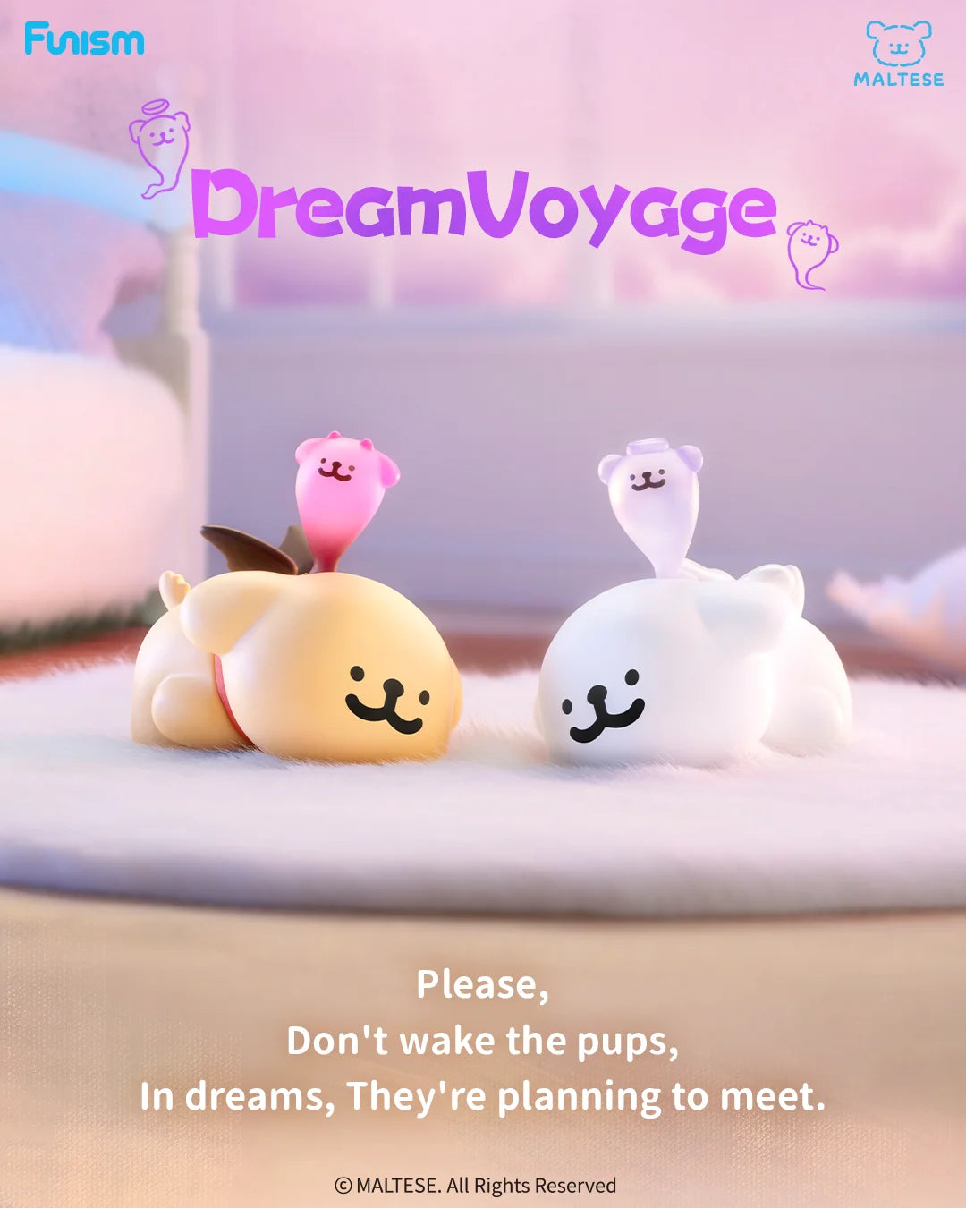 FUNISM Maltese PupSnap Series Blind Box Figures