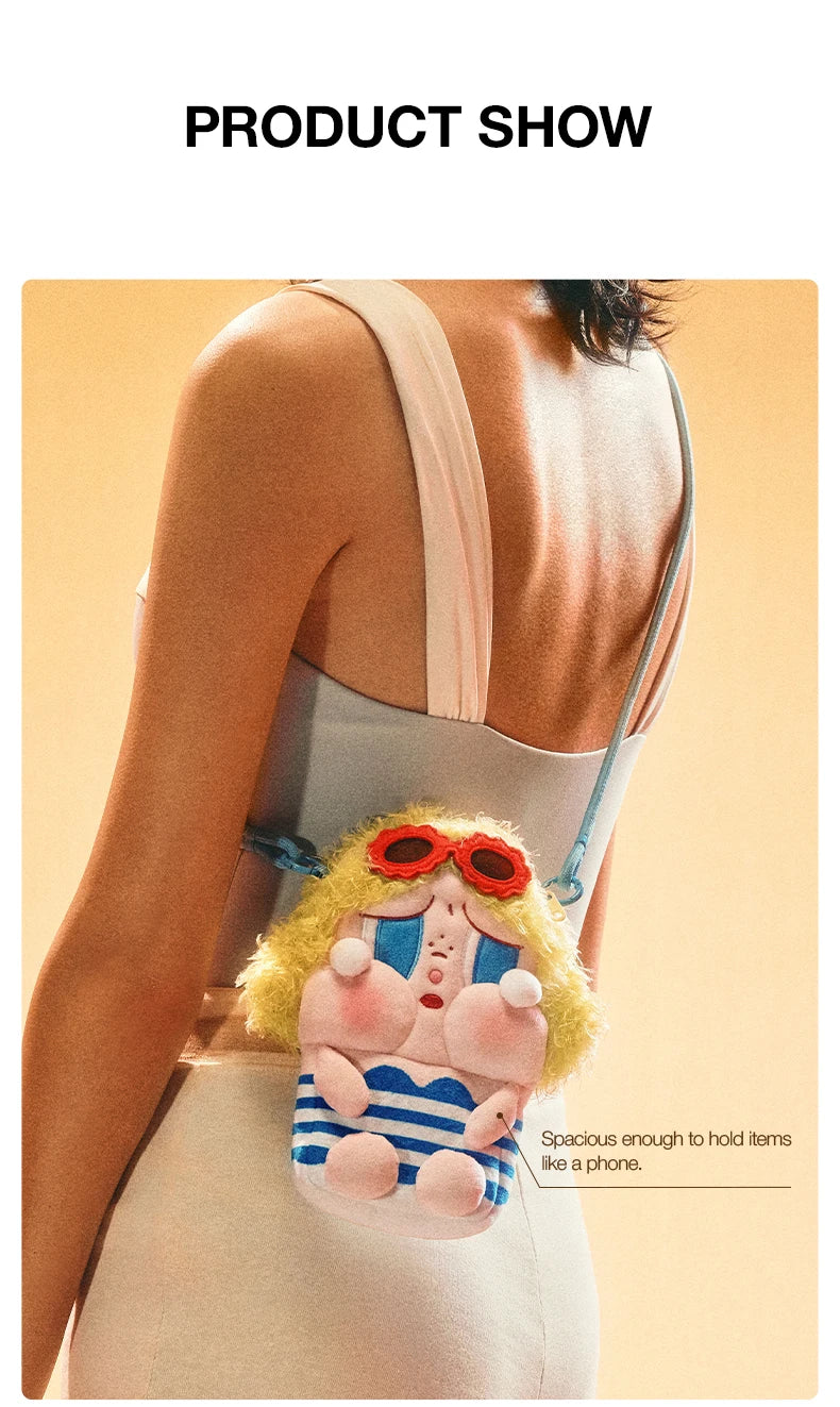 POP MART CRYBABY Vacation Mode On Mini Crossbody Bag