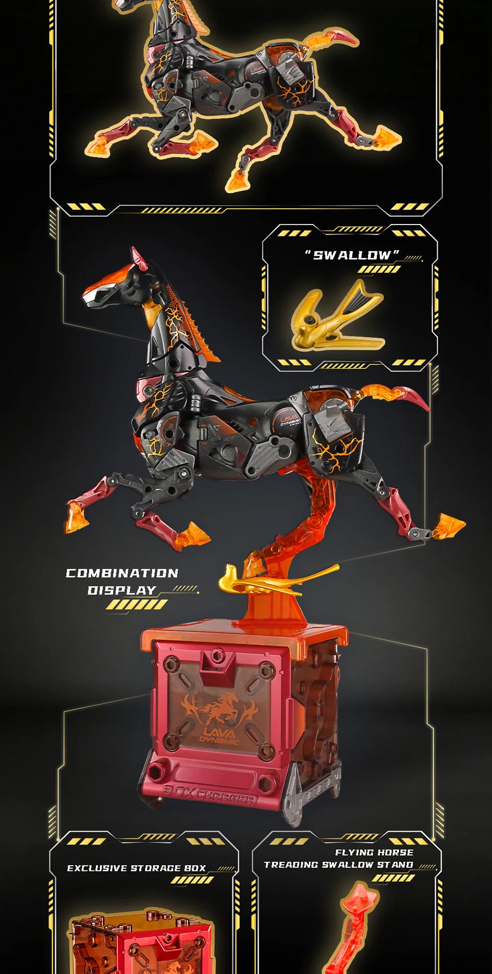 52TOYS BEASTBOX BB-75FB FIRE BOLT Transformation Collectible image 13