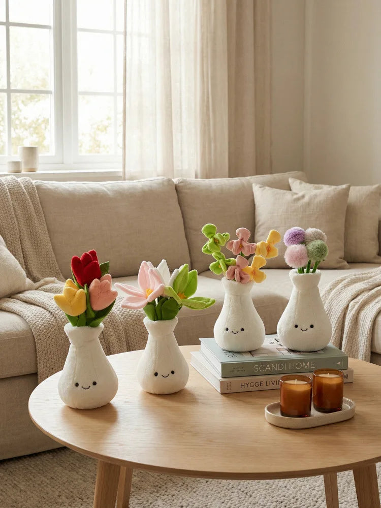 Flower Vase Plush collector view