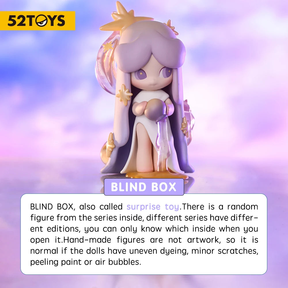 52TOYS Pergamene cinesi del sonno, 1 action figure, giocattolo da collezione, regalo creativo kawaii, decorazione per la stanza, decorazione da scrivania, regalo per feste di compleanno 52TOYS Pergamene cinesi del sonno, 1 action figure, giocattolo da collezione, regalo creativo kawaii, decorazione per la stanza, decorazione da scrivania, regalo per feste di compleanno