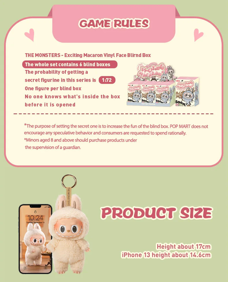 POP MART blind box vinyl figure, sealed mystery packaging, product photo for collectors in NZ