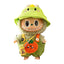 Labubu 17cm Plush Doll Clothes Outfit | K-Pop Inspired Overalls & Party Accessories (Clothing Only)