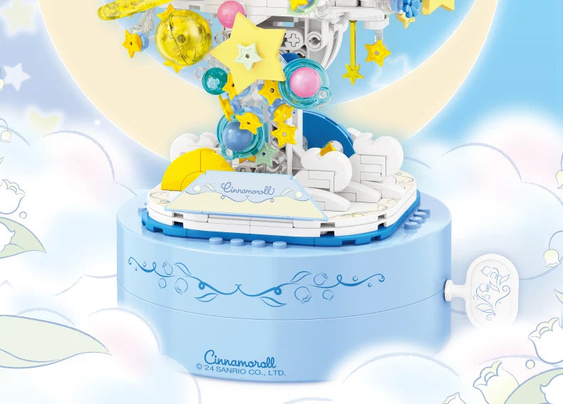 TOPTOY Sanrio Kuromi & Cinnamoroll Secret Realm Elf Series Building Blocks
