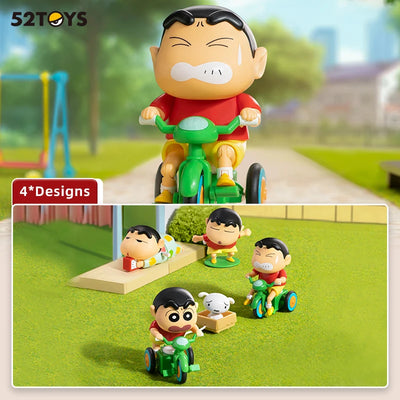 52TOYS Crayon Shin-chan Dynamic Shin Life Blind Box Mystery Collectible Toy
