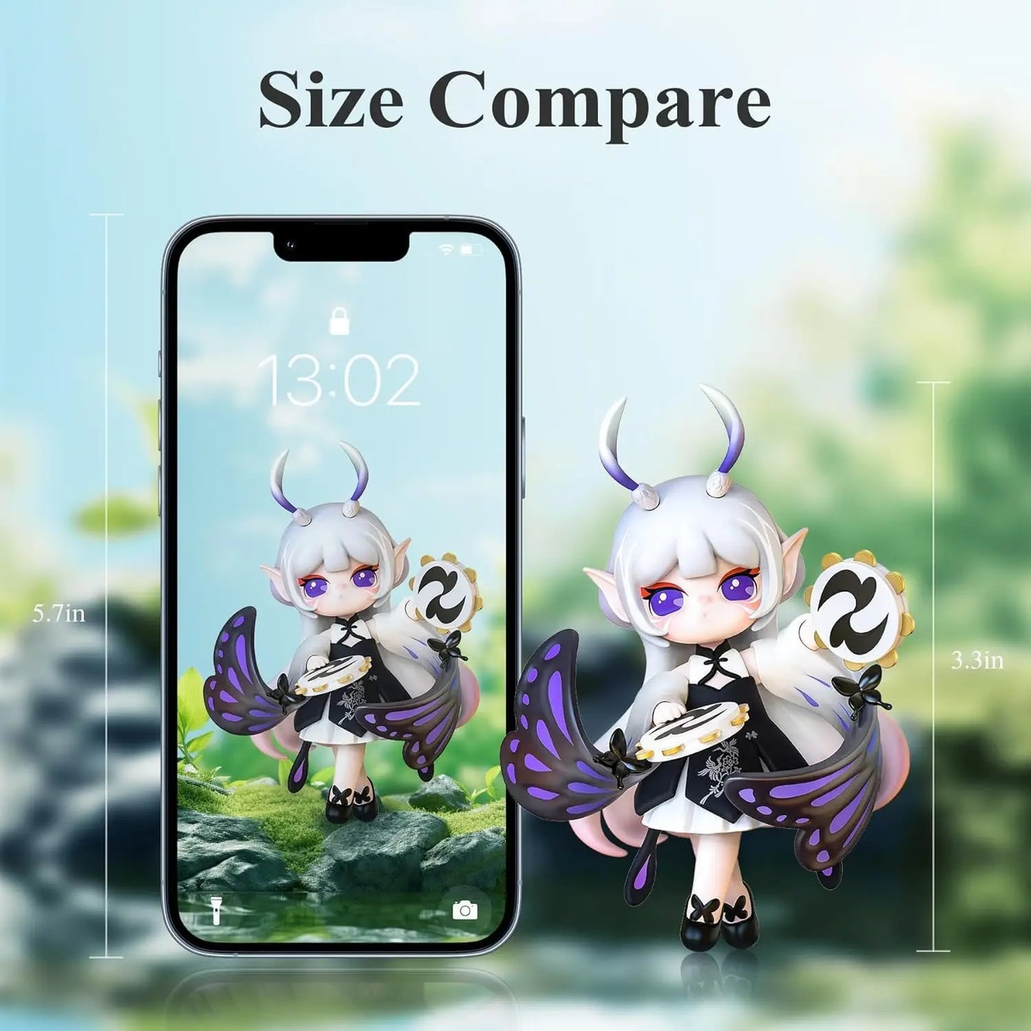 Rolife Suri Peach Blossom Nine Elves Series Blind Box – Collectible Anime Figures