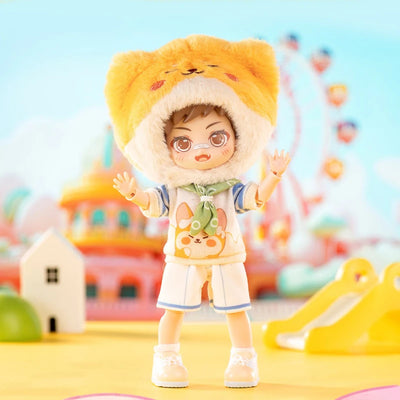 PEETSOON Garden Party Series BJD Doll 16cm Collectible Movable Figure