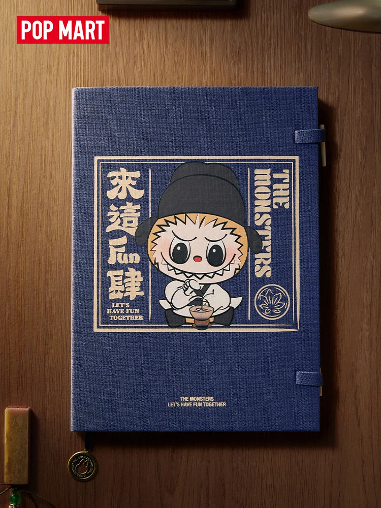 POP MART THE MONSTERS Let’s Have Fun Together Notebook