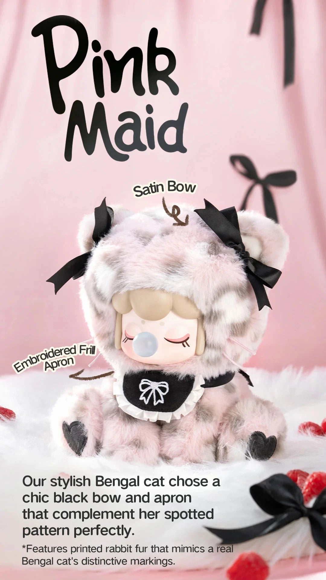 Rolife Nanci Tea Time Kitties Plush Blind Box Figures