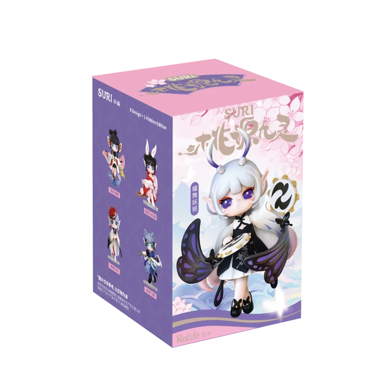 Rolife Suri Peach Blossom Nine Elves Series Blind Box – Collectible Anime Figures