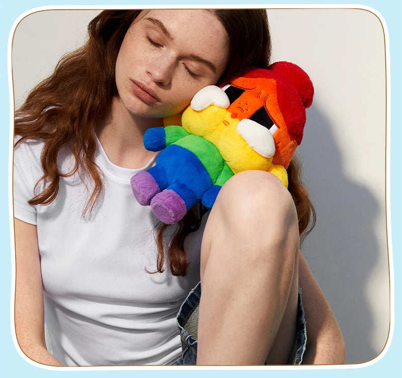 POP MART collectible plush figure, product photo on plain background for collectors in NZ