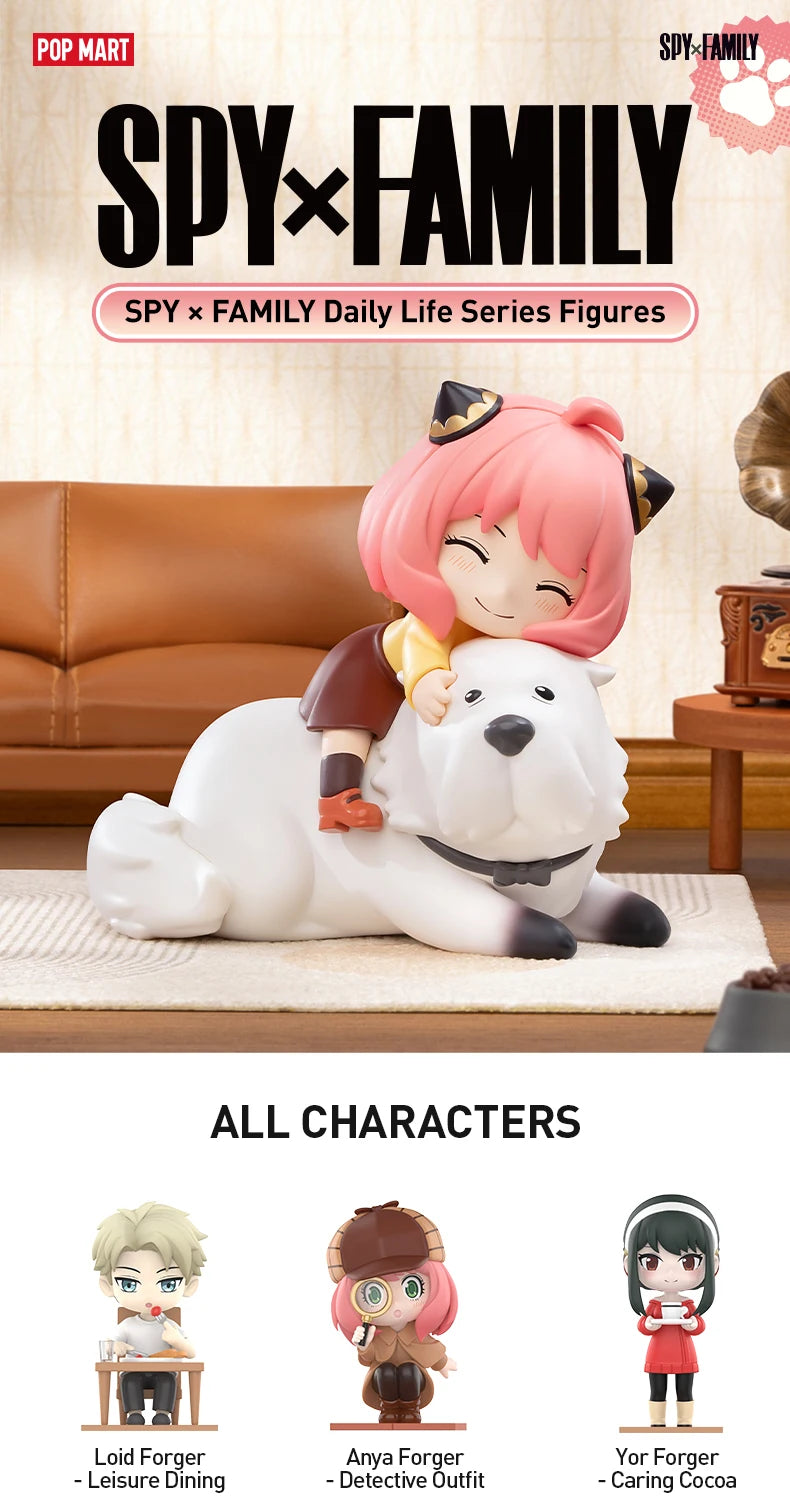 POP MART SPY x FAMILY Daily Life Blind Box Figures