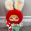 Samuel San Xiao Mao Merry Christmas Eve Apple Rabbit Plush