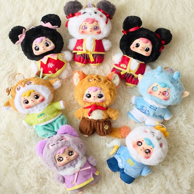 Samuel X Nezha Ao Bing Blind Box – complete set of six Nezha series figures