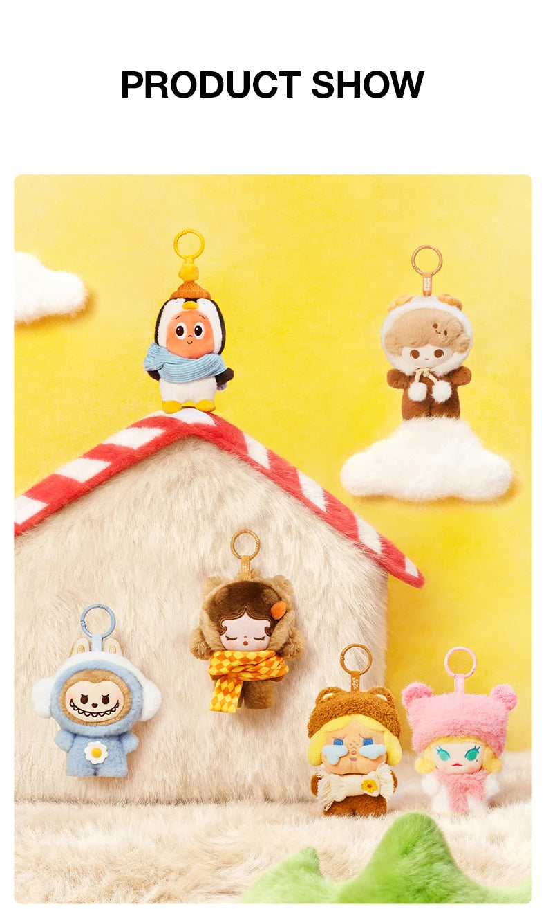 POP MART POP BEAN Fluffy & Cozy Plush Pendant Blind Box