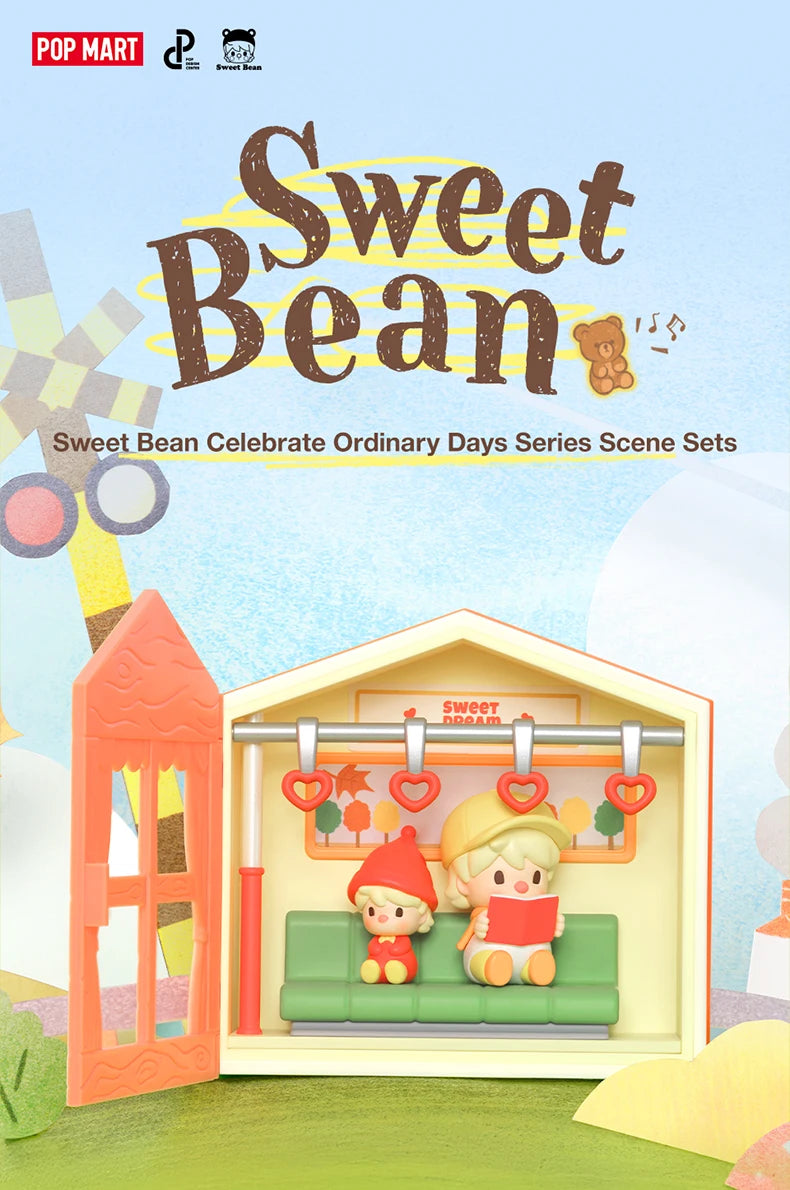 POP MART Sweet Bean Celebrate Ordinary Days Series Scene Set Blind Box