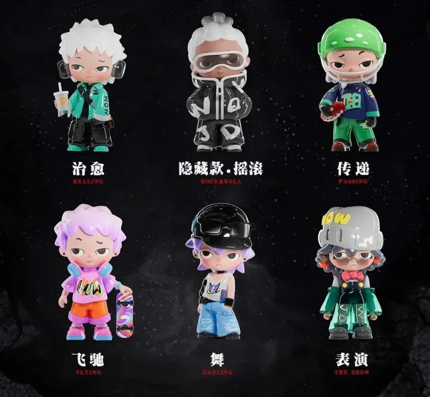 Cool Boy JD Multi Faced Life Series Blind Box Collectible Figures