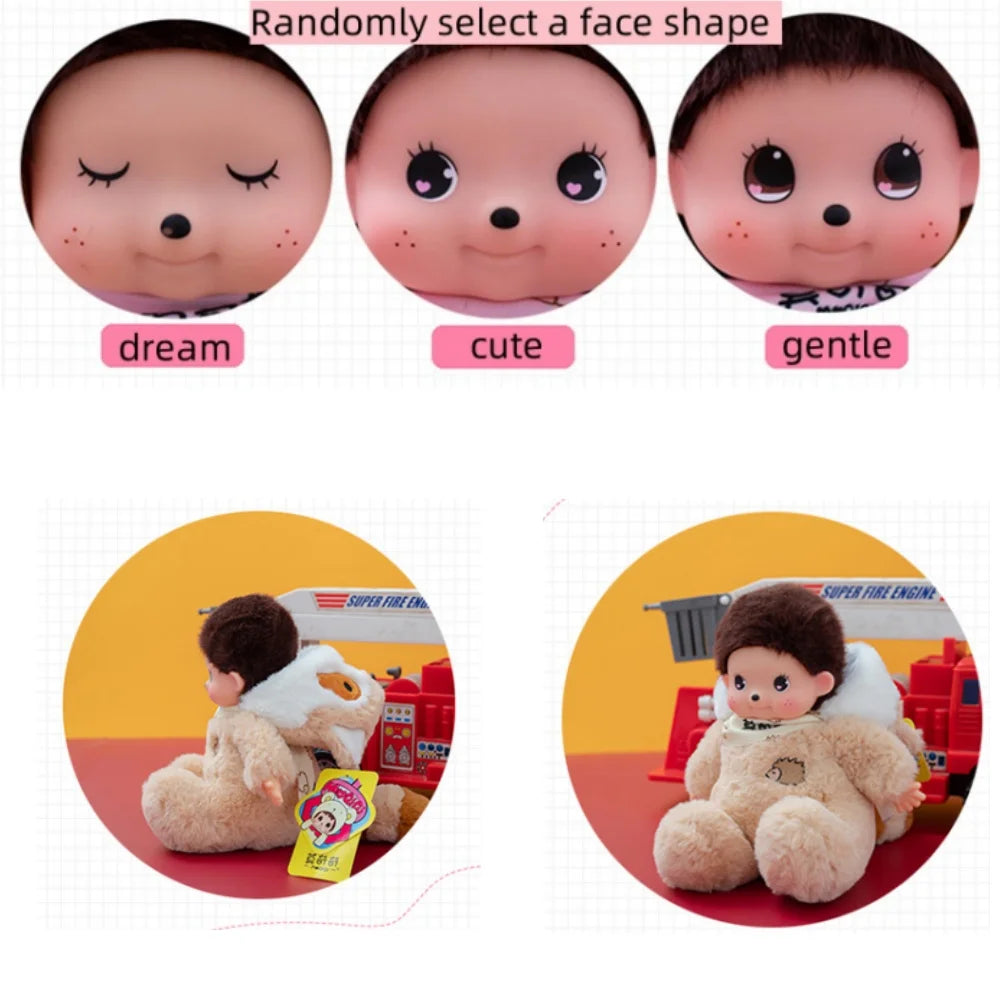 Mochich Vinyl Face Plush – Dolphin, Aries, Bear & Crab