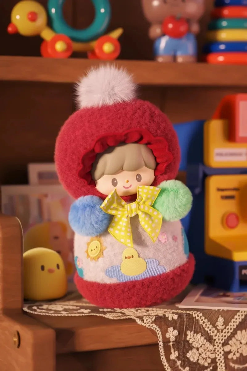 zZoton Happy Childhood Series Plush Keychain Blind Box