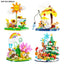 Cute Pet Paradise Four Seasons Story Series Building Blocks