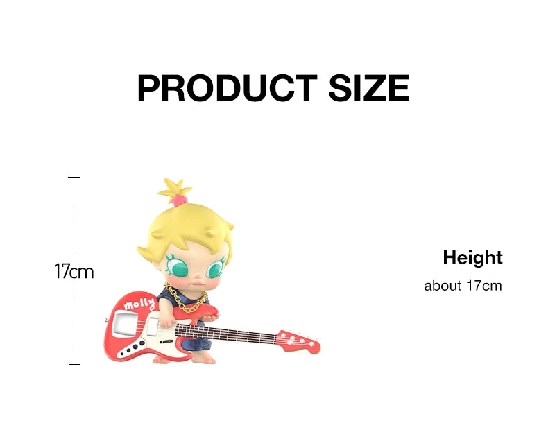 POP MART Baby Molly Future Rock Star Figurine