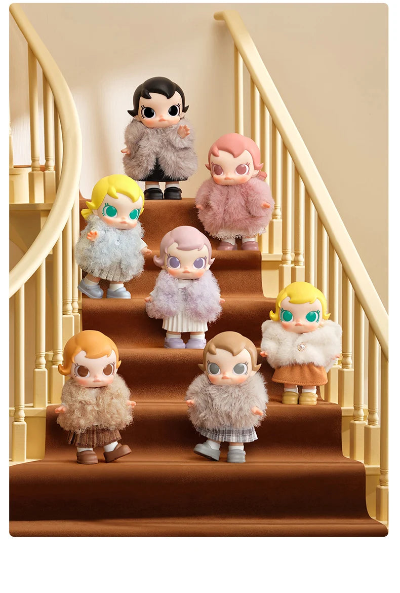 POP MART Baby Molly Winter Fit Check Vinyl Plush Pendant Blind Box