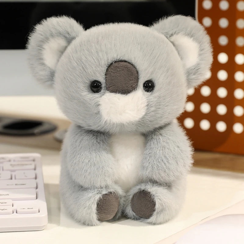 Cute Sitting Animals Plush – Red Panda, Fox, Sloth, Cat, Capybara & Pig