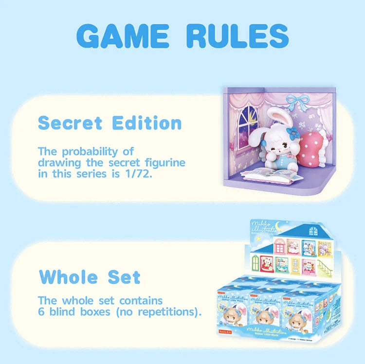 Rolife Mikko Babies' Little World Blind Box Figures