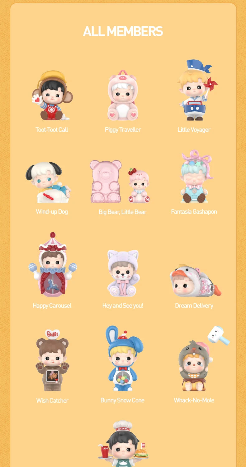 POP MART HACIPUPU Rolling Time Machine Series Blind Box