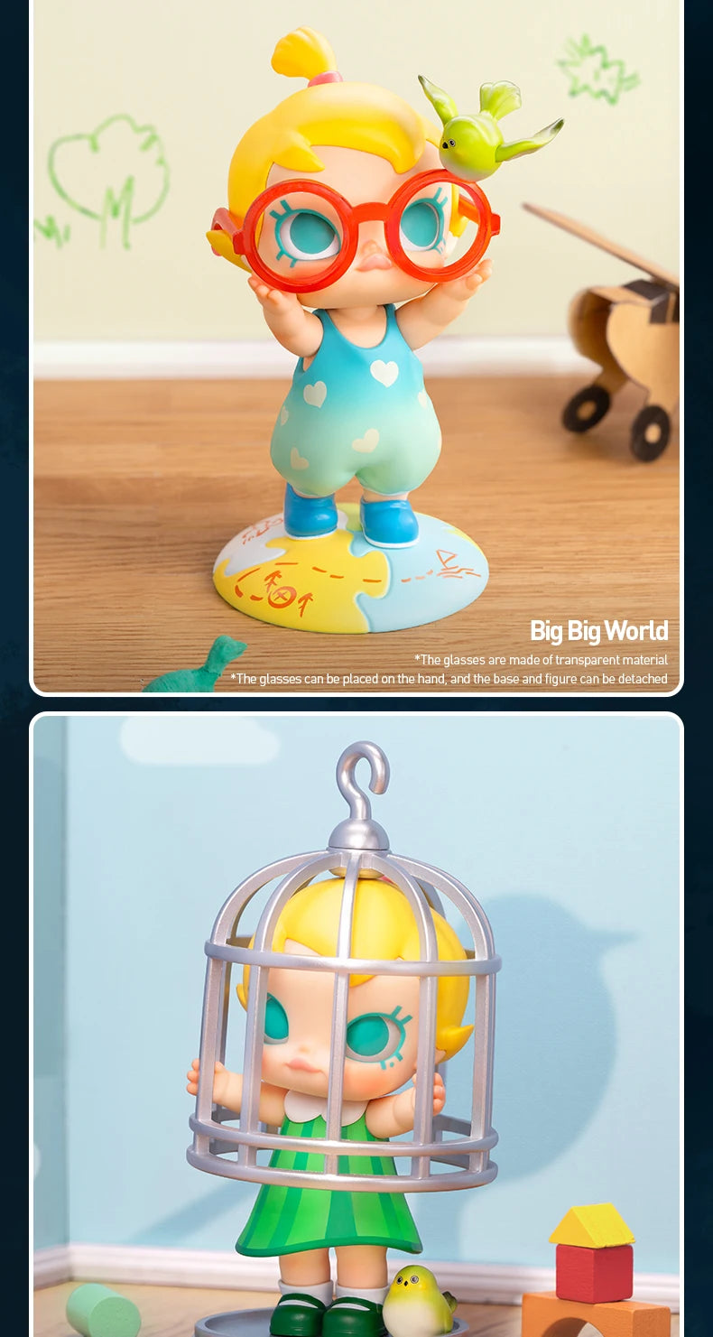 POP MART Baby Molly When I Was Three! Series Blind Box Figures