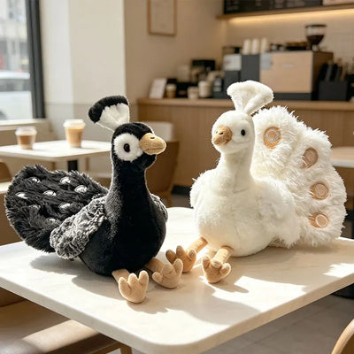 Peacock Plush Toy for Animal Lovers and Collectors packaging view