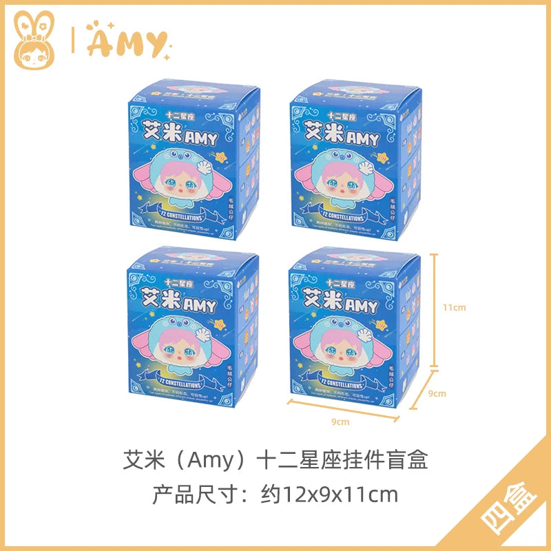 Amy Mini Twelve Constellation Series Plush Blind Box Figures