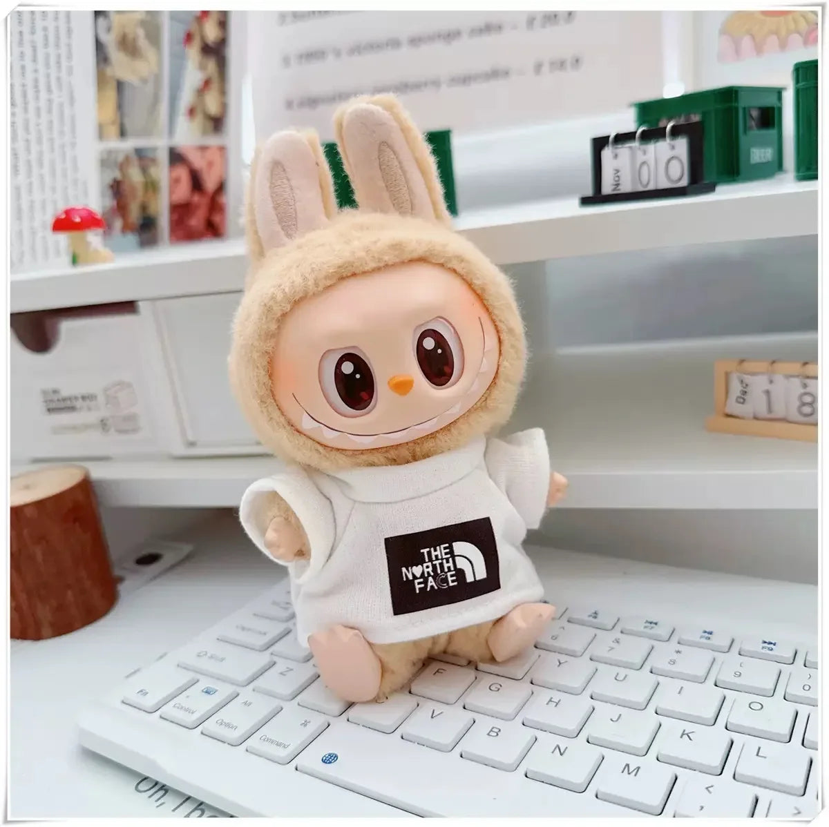 Labubu 17cm Doll Clothes Outfit | Hoodie & Pants Korean Idol Style Accessories
