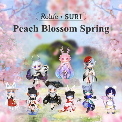 Rolife Suri Peach Blossom Nine Elves Series Blind Box – Collectible Anime Figures