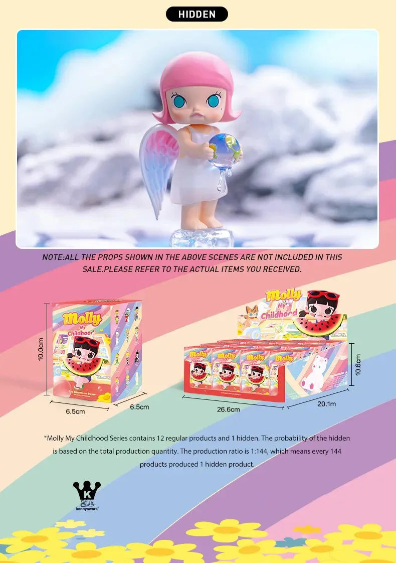 POP MART Molly My Childhood Series Blind Box Figures (Pre-Order)