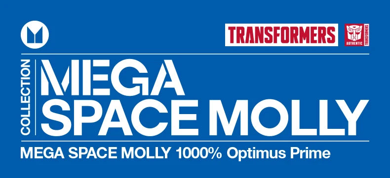 POP MART MEGA Space Molly 1000% Optimus Prime Limited Edition
