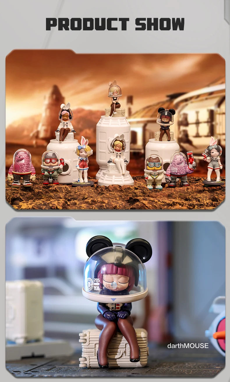 POP MART COOLABO SpaceHood Blind Box Figures