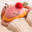 Cute Simulation Cake Plush Toy – Strawberry & Lemon Mousse Plushies