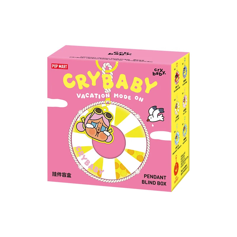 POP MART CRYBABY Vacation Mode On Pendant Blind Box
