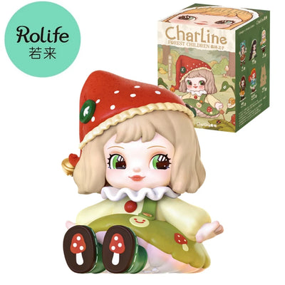 Rolife Forest Children Series Charline Blind Box – Kawaii Vinyl Collectible Figure