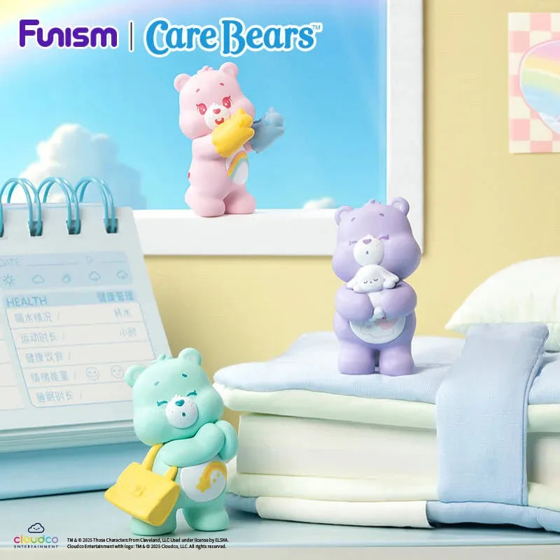 FUNISM Care Bears Little Things Series Cubby Face Blind Box Figures