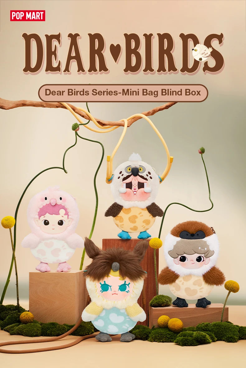 POP MART Dear Birds Series Mini Bag Blind box art view