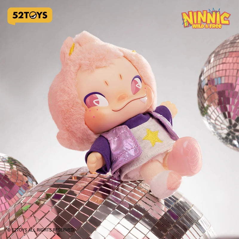 52TOYS NINNIC Wild & Free Plush Keychain Blind Box