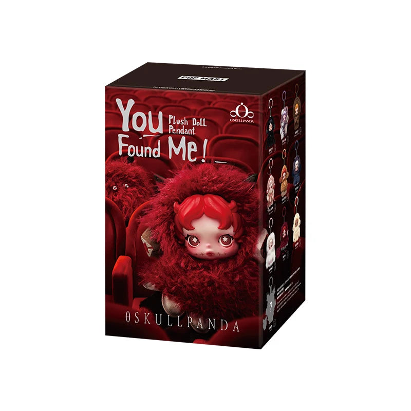 POP MART SKULLPANDA You Found Me! Plush Doll Blind Box