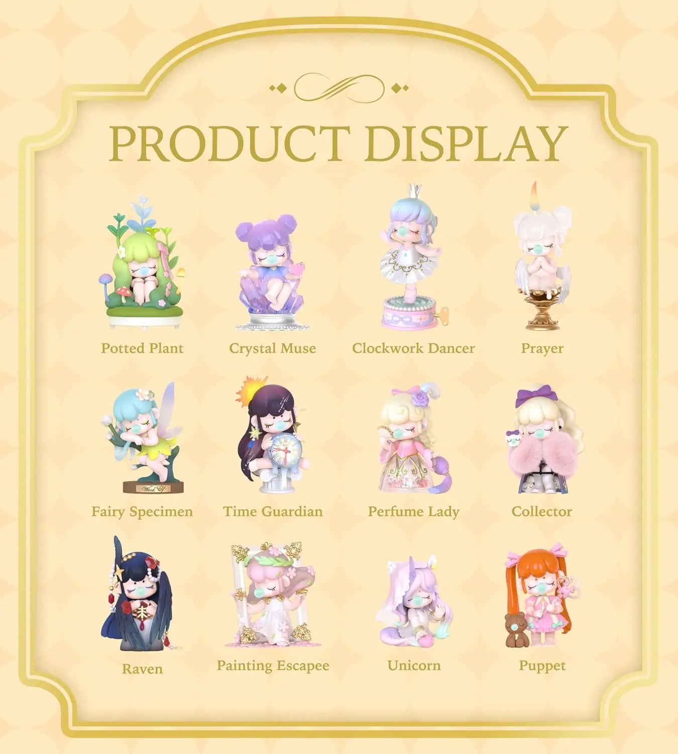 Rolife Nanci Museum of Fantasy Series Blind Box – Collectible Anime Figures