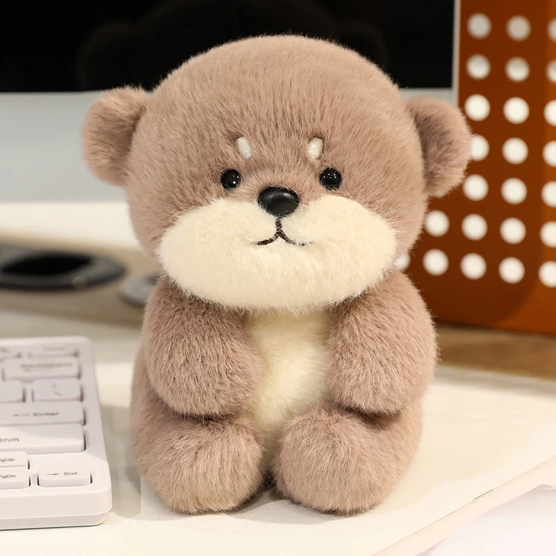 Cute Sitting Animals Plush – Red Panda, Fox, Sloth, Cat, Capybara & Pig