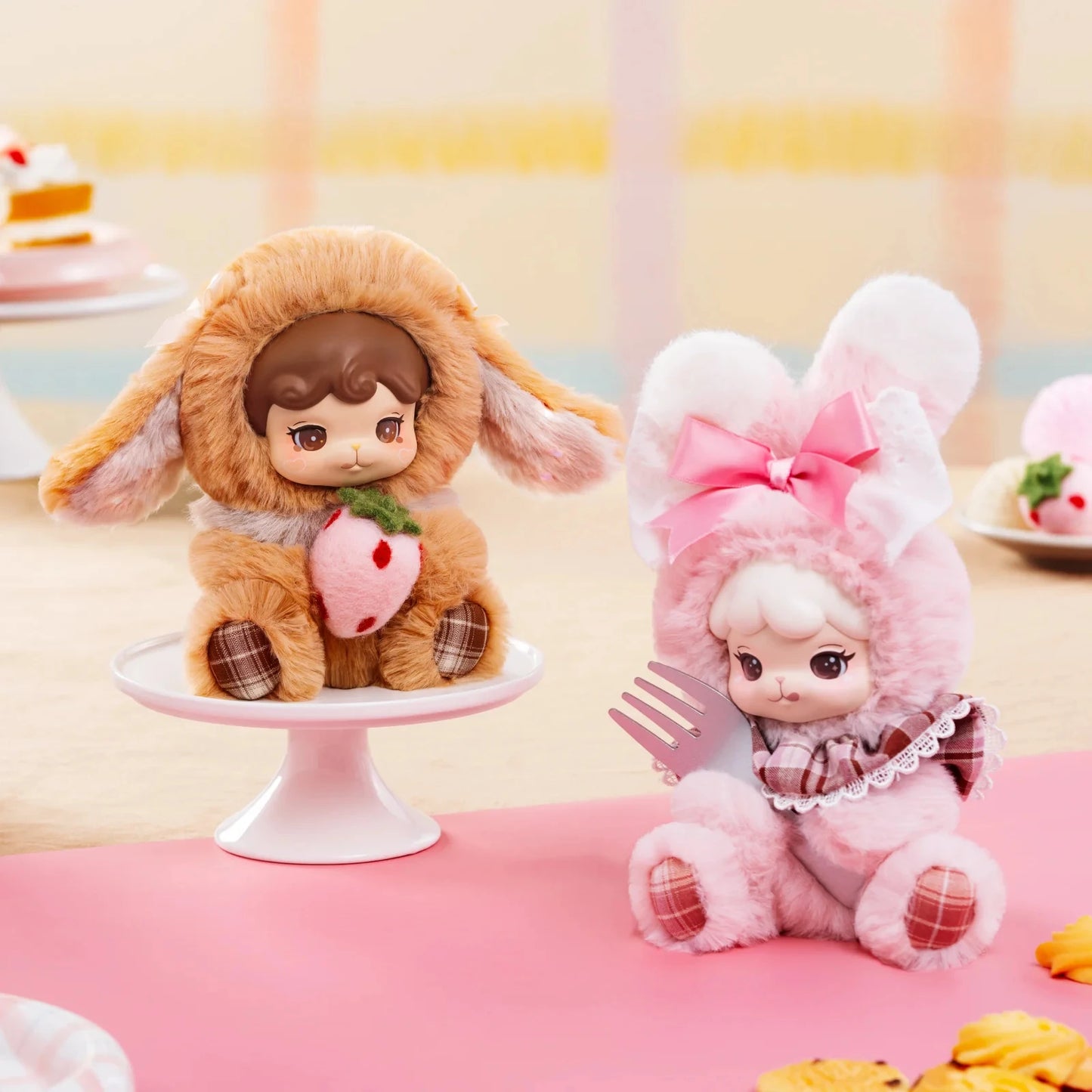 Rolife Cream & Cookii Bunny Best Friend Plush Blind Box